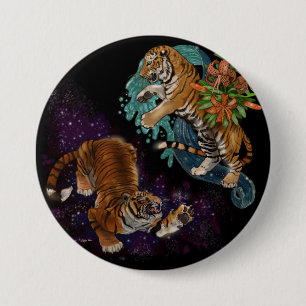 Fate in the Stars Tigers 7.5 Cm Round Badge