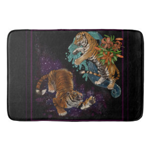 Fate in the Stars Tigers Bath Mat