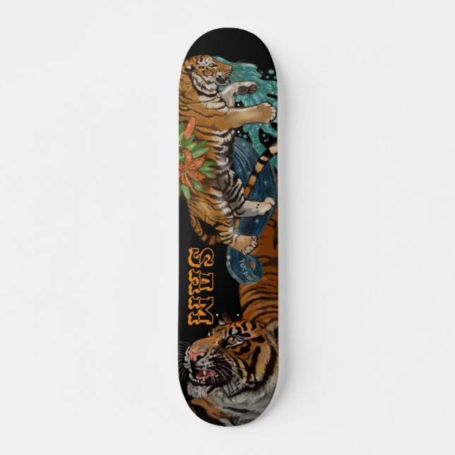 Fate in the Stars tigers Skateboard (Front)