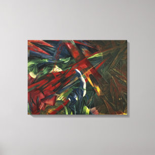 Fate of the Animals, 1913 Canvas Print
