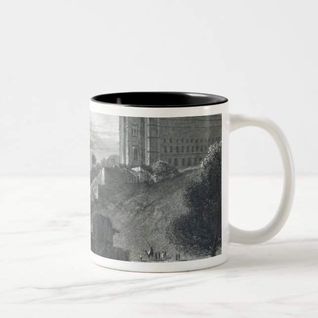 Fatehpur Sikri near Agra, engraved by Brandard Two-Tone Coffee Mug (Right)