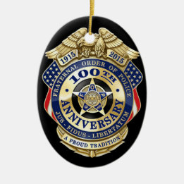 Faternal Order of Police Ornament