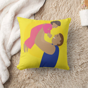 Father and Child Cushion
