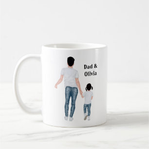 Father and Daughter, Best Friends Forever Coffee Mug