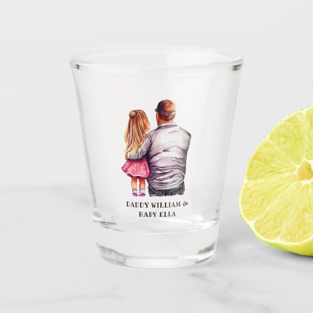 Father and Daughter Bond (10) Shot Glass (Front)