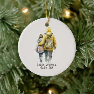 Father and Daughter Bond (2) Ceramic Tree Decoration