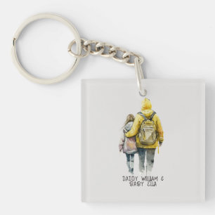 Father and Daughter Bond (2) Key Ring