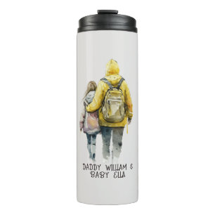 Father and Daughter Bond (2) Thermal Tumbler