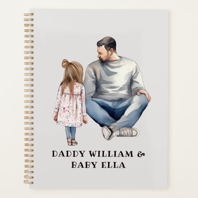 Father and Daughter Bond (4) Planner (Front)