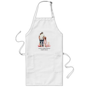 Father and Daughter Bond (6) Long Apron