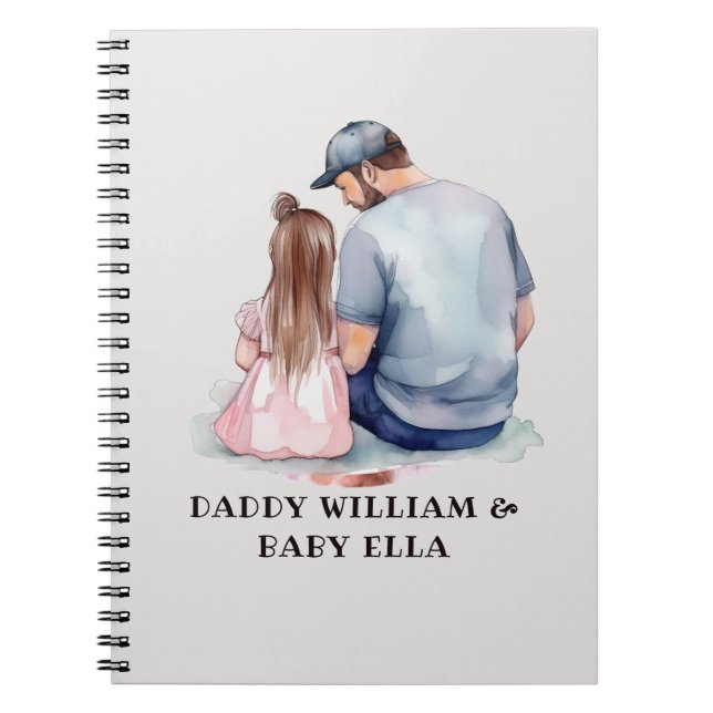 Father and Daughter Bond (7) Notebook (Front)
