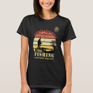 Father And Daughter Fishing Partners For Life Mono T-Shirt