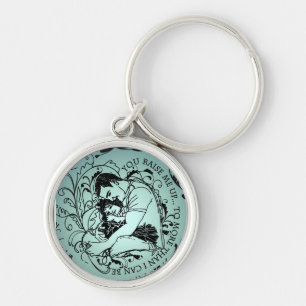 Father and daughter hugs keychains for dads