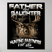 Father And Daughter Hunting Partners For Life Deer
