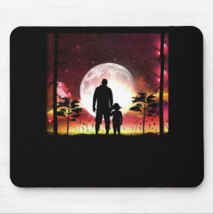 Father and Daughter Mouse Mat