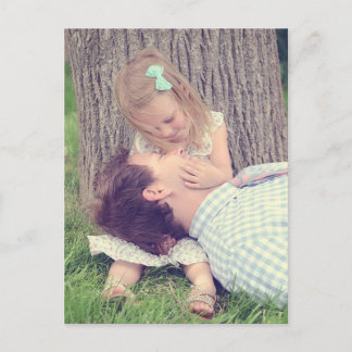 Father And Daughter Postcard