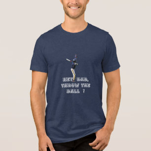 Father and Son Baseball Sticker – Father’s Day Tri-Blend Shirt