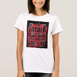 Father And Son Best Friends Graphic Novelty Sarcas T-Shirt