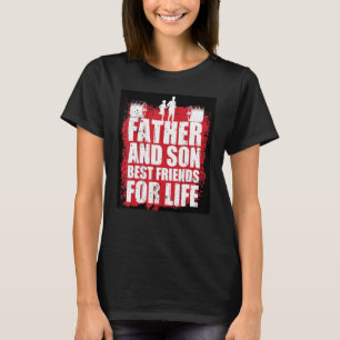 Father And Son Best Friends Graphic Novelty Sarcas T-Shirt