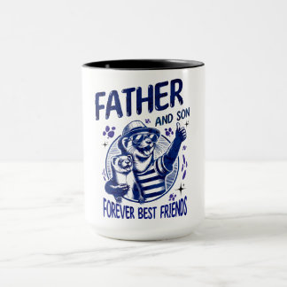 Father and Son Best Friends  Mug