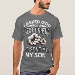 Father and Son Best Friends Quote T-Shirt