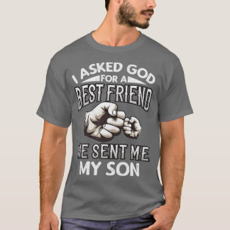 Father and Son Best Friends Quote T-Shirt