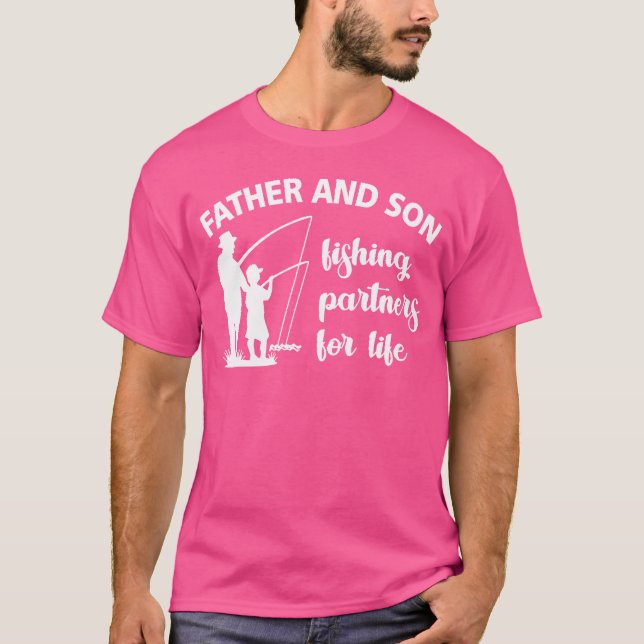 Father And Son Fishing friends T-Shirt (Front)