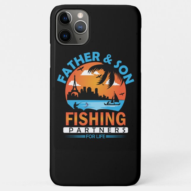 Father and Son Fishing Partners for Life Case-Mate iPhone Case (Back)