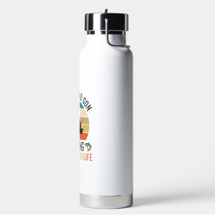 Father and Son Fishing Partners for Life Design_1 Water Bottle