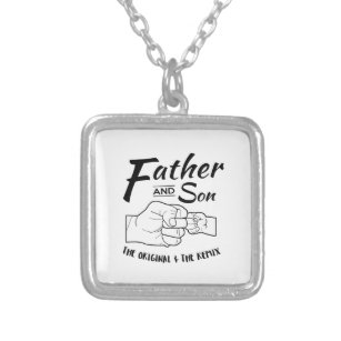 Father and 2024 son pendant