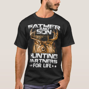 Father and Son Hunting Partners For Life T-Shirt G