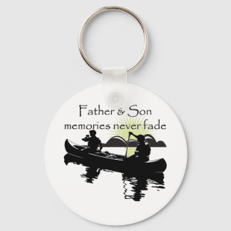 Father and Son Key Ring