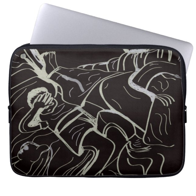 Father and Son Laptop Sleeve (Front)