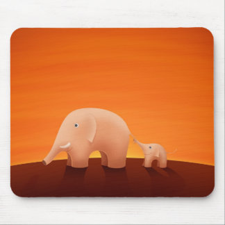 Father and Son Mouse Mat