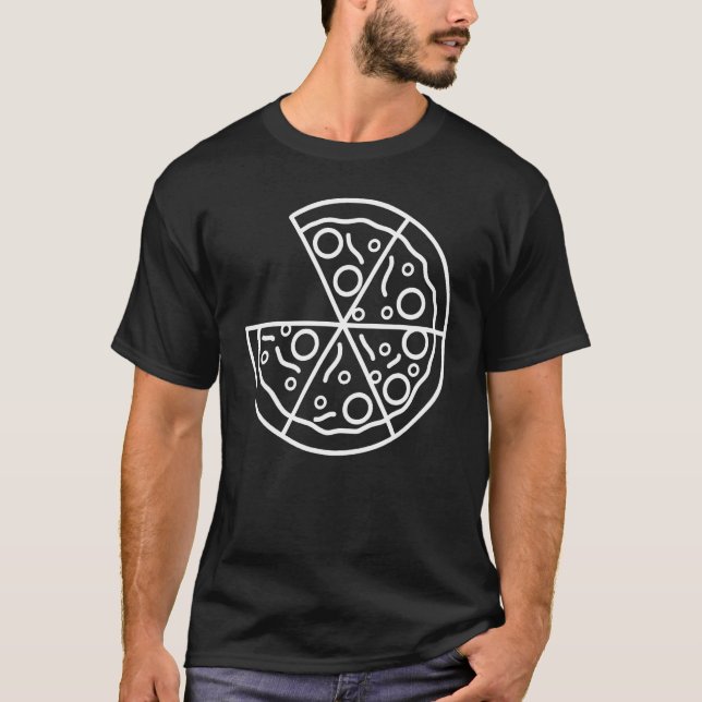 Father And Son Partner Outfit Pizza Slice Family T-Shirt (Front)