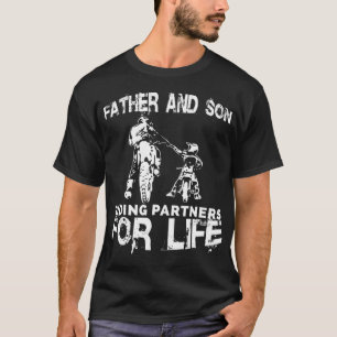 Father And Son Riding Partners For Life  Dads T-Shirt