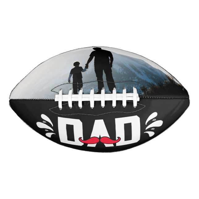 Father and Son Silhouette  American Football (Front)