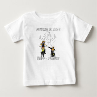 father and son team player baby T-Shirt
