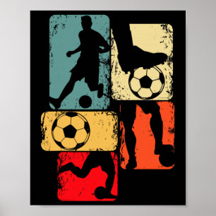 Father And Son Teammates For Life - Funny Soccer Q Poster