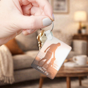 Father And Son Unbreakable Bond Father's Day Gifts Key Ring