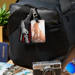 Father And Son Unbreakable Bond Father's Day Gifts Luggage Tag