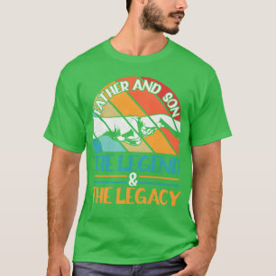 Father And Sonhem Legend Andhe Legacy Gift retro T-Shirt