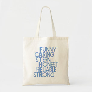 Father Attributes Crossword Art Tote Bag