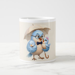 Father Bird Coffee Mug Family Gift