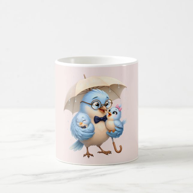 Father Bird Coffee Mug For Dad (Center)