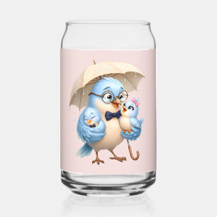 Father Bird Glass Drinkware