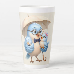 Father Bird Latte Cup for Coffee Lovers