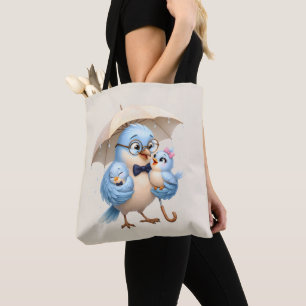 Father Bird Tote Bag Everyday Carry