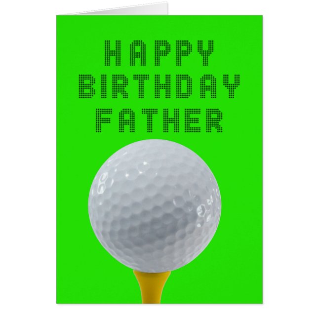 Father Birthday Golf (Front)
