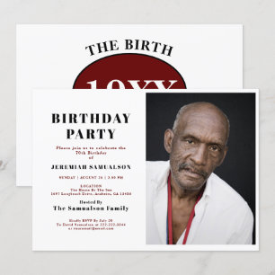 Father Birthday Legend Name Year Photo Template